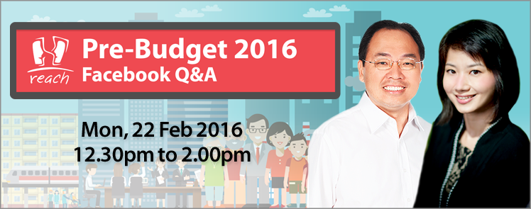 REACH Pre-Budget 2016 Facebook Q&A