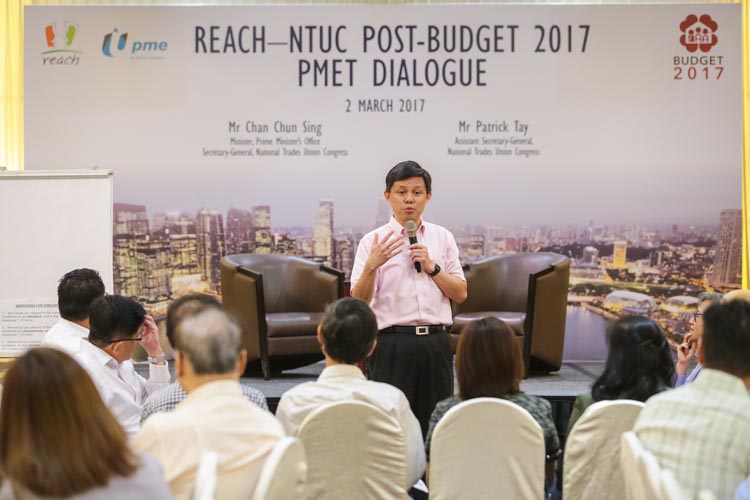 REACH-NTUC Post Budget PMET Dialogue