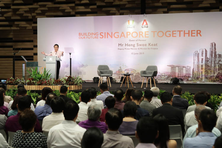 Building Our Future Singapore Together Dialogue with DPM Heng