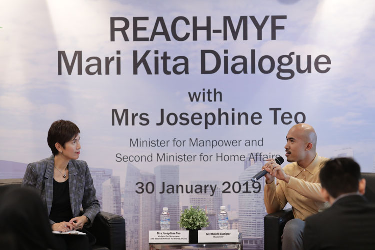 REACH-MYF Mari Kita Dialogue with Minister Josephine Teo