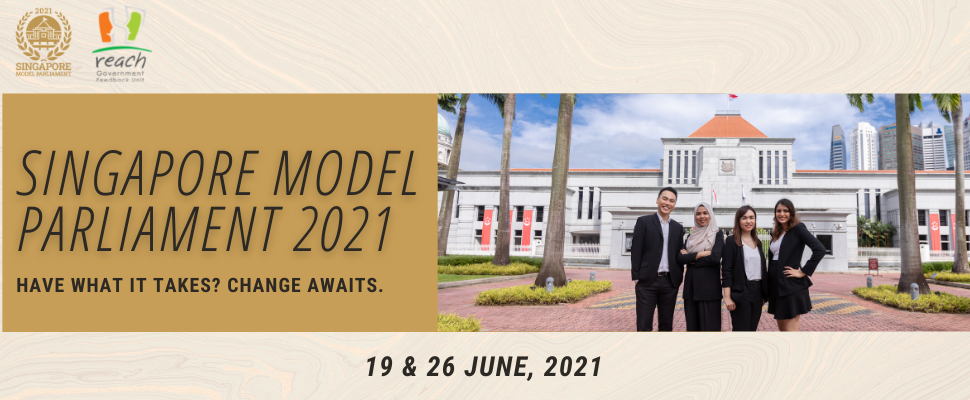 Singapore Model Parliament 2021 Header
